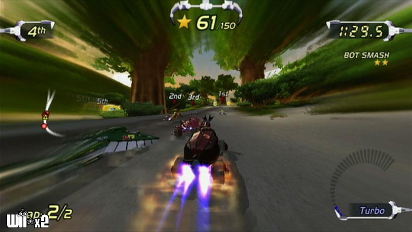 Screenshots of Excitebots: Trick Racing