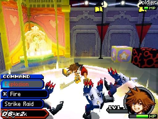 Screenshots of Kingdom Hearts Re:coded for Nintendo DS