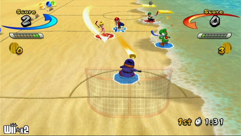 Screenshots of Mario Sports Mix  for Wii