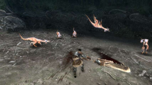 Screenshots of Monster Hunter Tri for Wii